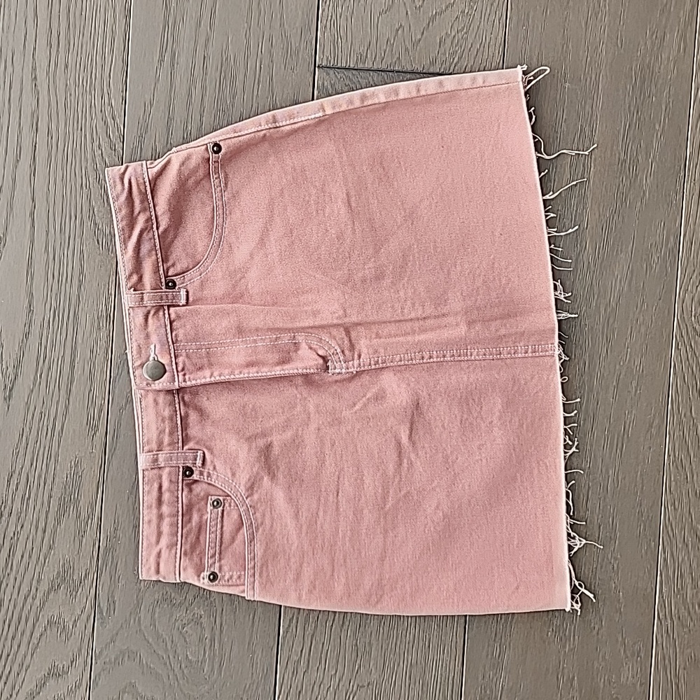 NWT Forever 21 Pink Denim Shirt